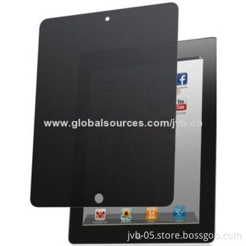 Privacy screen protector for iPad series protect your secret